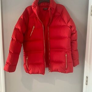 Ralph Lauren Vibrant Red Jacket with Black Label